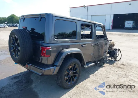 2021 Jeep Wrangler 4Xe Unlimited High Altitude 4X4 из США, поврежденный, VIN 1C4JJXP60MW643293